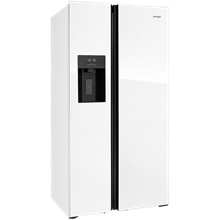 Americká chladnička s výrobníkom ľadu LA7691WH WHITE