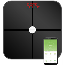 VO4011 Osobná váha diagnostická 180 kg PERFECT HEALTH, čierna