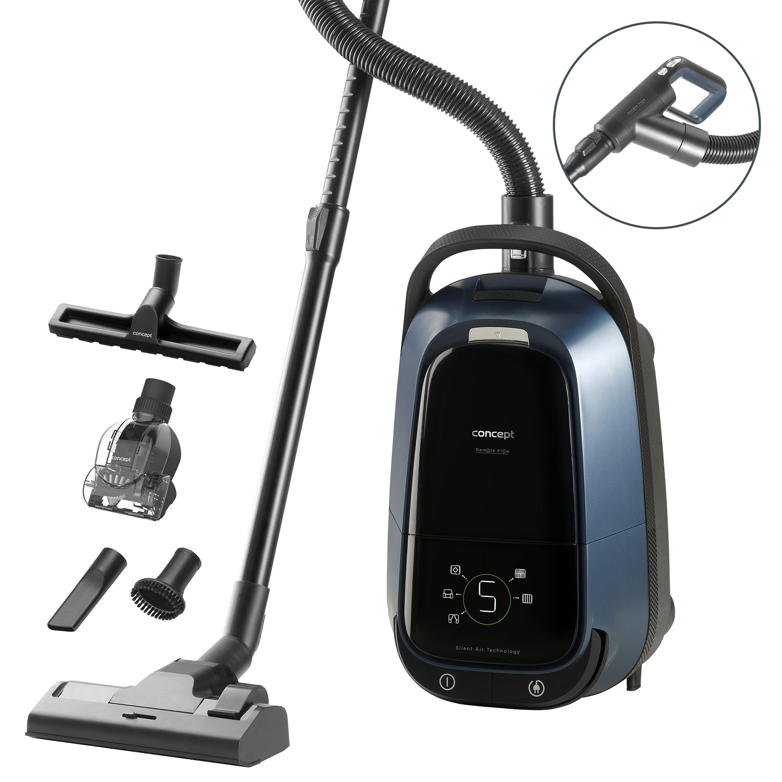 Vreckový vysávač RemoteFlow 850 W VP8296